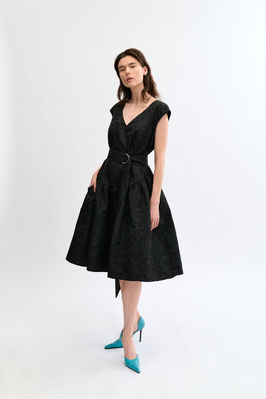 betty black dresses Betty Shirtdress DECO FOREST / XL