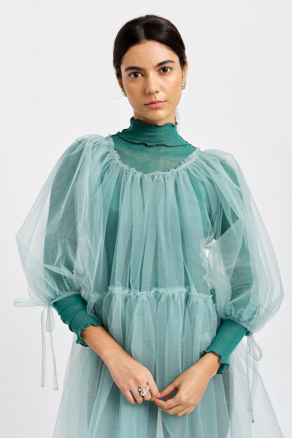 Seafoam Green Tulle Dress