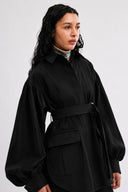 COMING SOON - Laurence Jacket in Organic Black Cotton