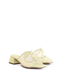 EF x Maguire Shoes COMING SOON - Curia Heeled Sandal in Banana
