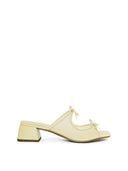 EF x Maguire Shoes COMING SOON - Curia Heeled Sandal in Banana