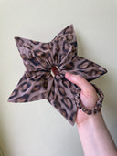 Eliza Faulkner Designs Inc. Accessories Classic Leopard Starfish Scrunchie