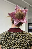 Eliza Faulkner Designs Inc. Accessories Pink Metallic Starfish Scrunchie
