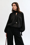 Eliza Faulkner Designs Inc. Blouses Bowie Blouse Black