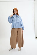 Eliza Faulkner Designs Inc. Blouses Bowie Blouse Blue