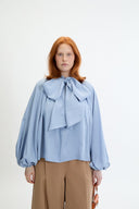 Eliza Faulkner Designs Inc. Blouses Bowie Blouse Blue