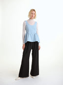 Eliza Faulkner Designs Inc. Blouses COMING SOON - Elsa Top in Light Denim