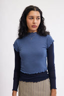 Eliza Faulkner Designs Inc. Candice Top Slate