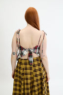 Eliza Faulkner Designs Inc. Candy Corset Multi Plaid