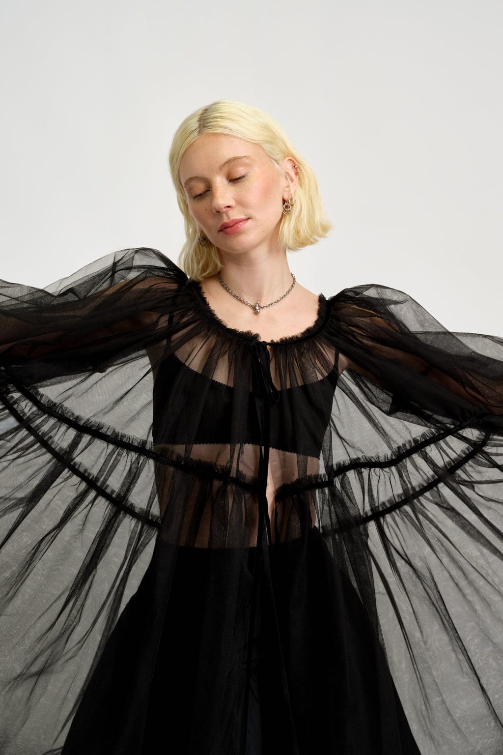 Ariel Dress Black Tulle Eliza Faulkner Designs Inc. Ariel Dress Black Tulle Eliza Faulkner Designs Inc.