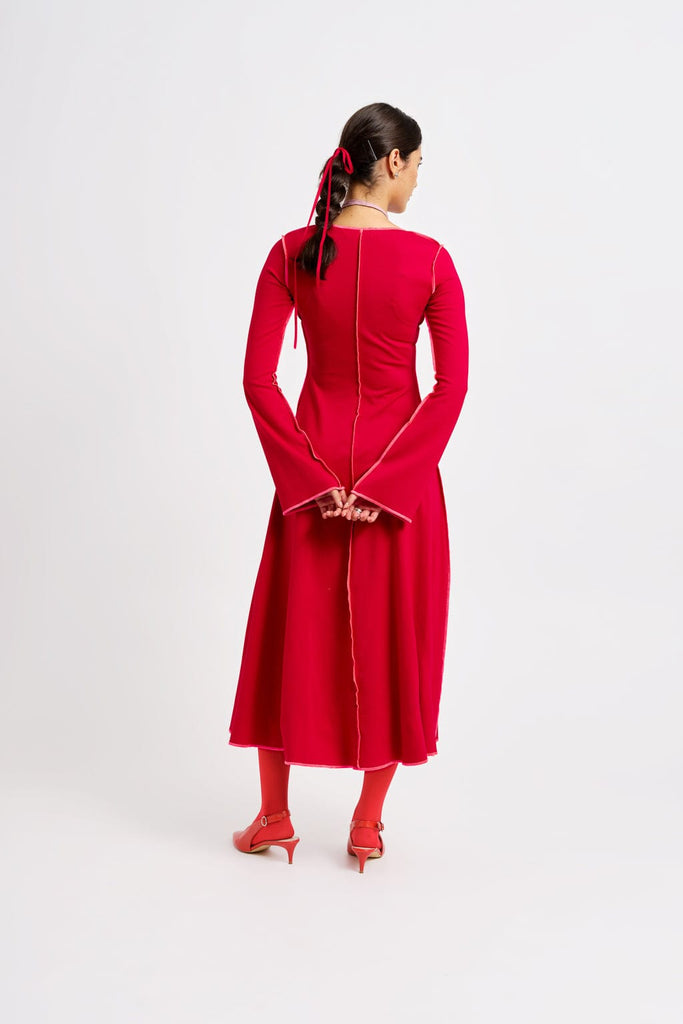 Eliza Faulkner Designs Inc. Dresses Clara Dress Red