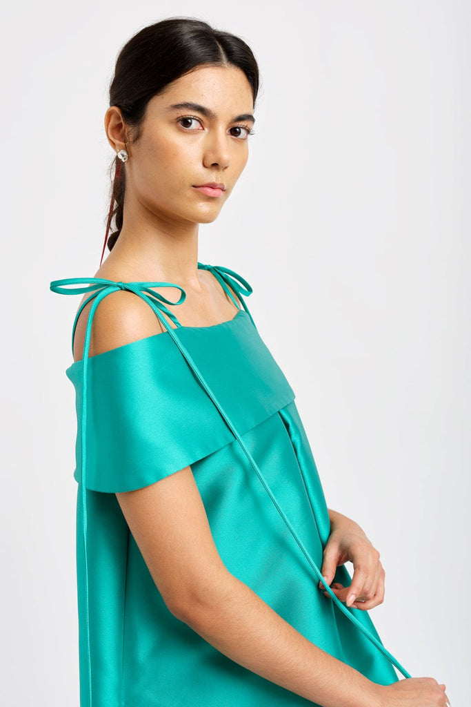 Eliza Faulkner Designs Inc. Dresses Cora Evening Dress Bright Green