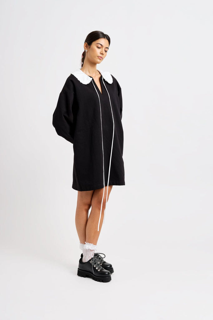 Eliza Faulkner Designs Inc. Dresses Darcy Sweater Dress Black