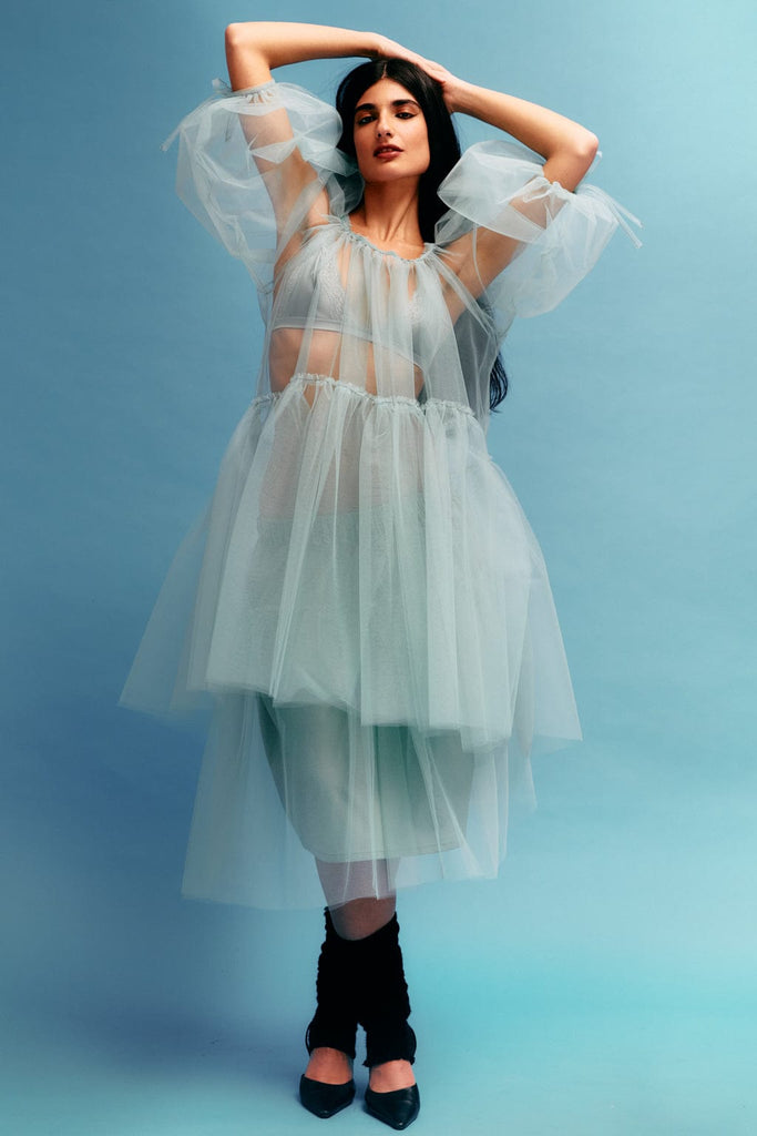 Eliza Faulkner Designs Inc. Dresses Fiona Tulle Dress Green