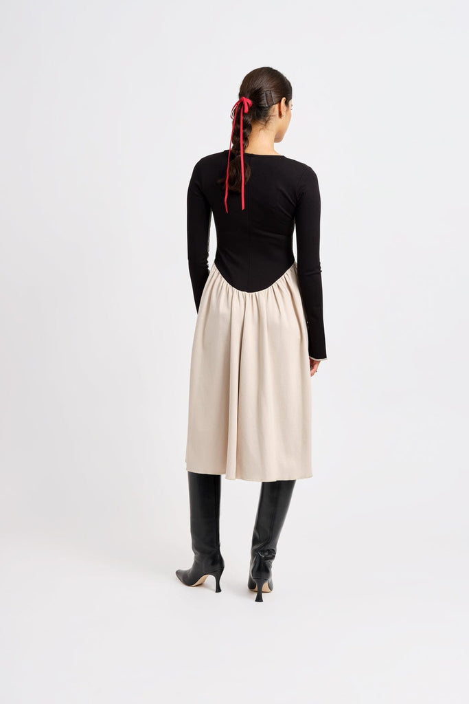 Eliza Faulkner Designs Inc. Dresses Joan Dress Black & Cream
