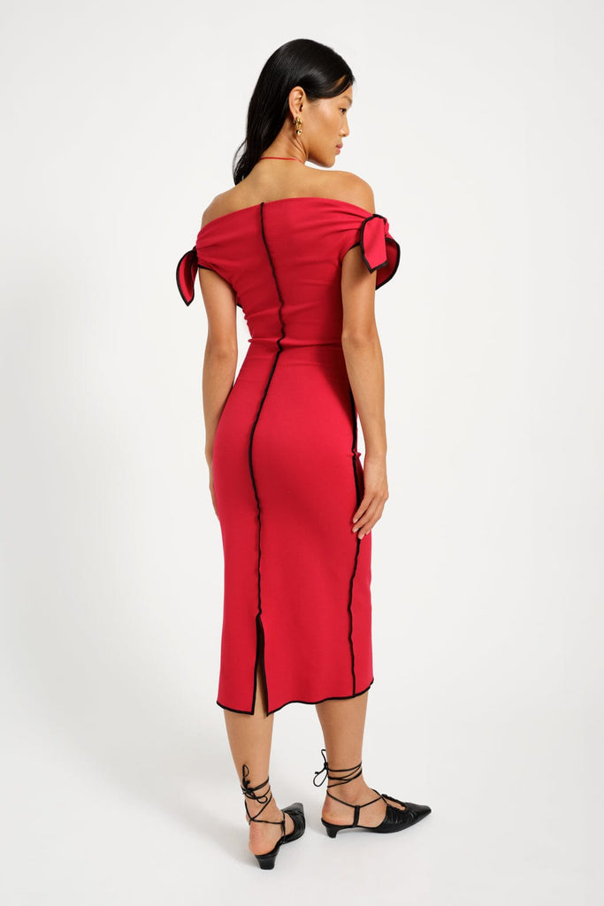 Eliza Faulkner Designs Inc. Dresses Lavonne Dress red