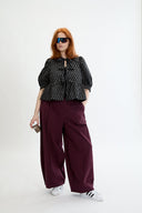 Eliza Faulkner Designs Inc. Georgie Top Black Floral