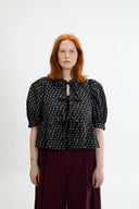 Eliza Faulkner Designs Inc. Georgie Top Black Floral