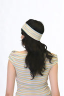 Eliza Faulkner Designs Inc. Headband in Off-White Stripe