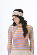 Eliza Faulkner Designs Inc. Headband in Pink Stripe