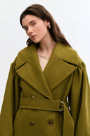 Eliza Faulkner Designs Inc. Jackets Josephine Coat Green