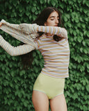 Eliza Faulkner Designs Inc. Jamie Top in Pink Stripe