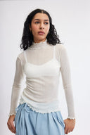 Eliza Faulkner Designs Inc. Jane Top White