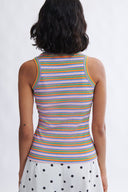 Eliza Faulkner Designs Inc. Linnea Tank Pink Stripe