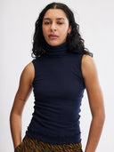 Eliza Faulkner Designs Inc. Loulou Top Navy