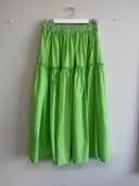 Eliza Faulkner Designs Inc. M Pre-loved Rain Skirt Citrus Check - Size M