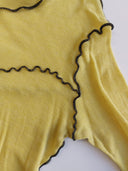 Eliza Faulkner Designs Inc. Medium Pre-loved Delia Top Yellow - Size M