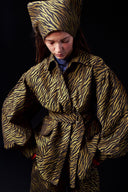 Eliza Faulkner Designs Inc. O/S COMING SOON - Headscarf in Tiger Stripe