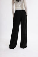 Eliza Faulkner Designs Inc. Pants Miranda Trouser in Black Pinstripe