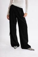Eliza Faulkner Designs Inc. Pants Miranda Trouser in Black Pinstripe