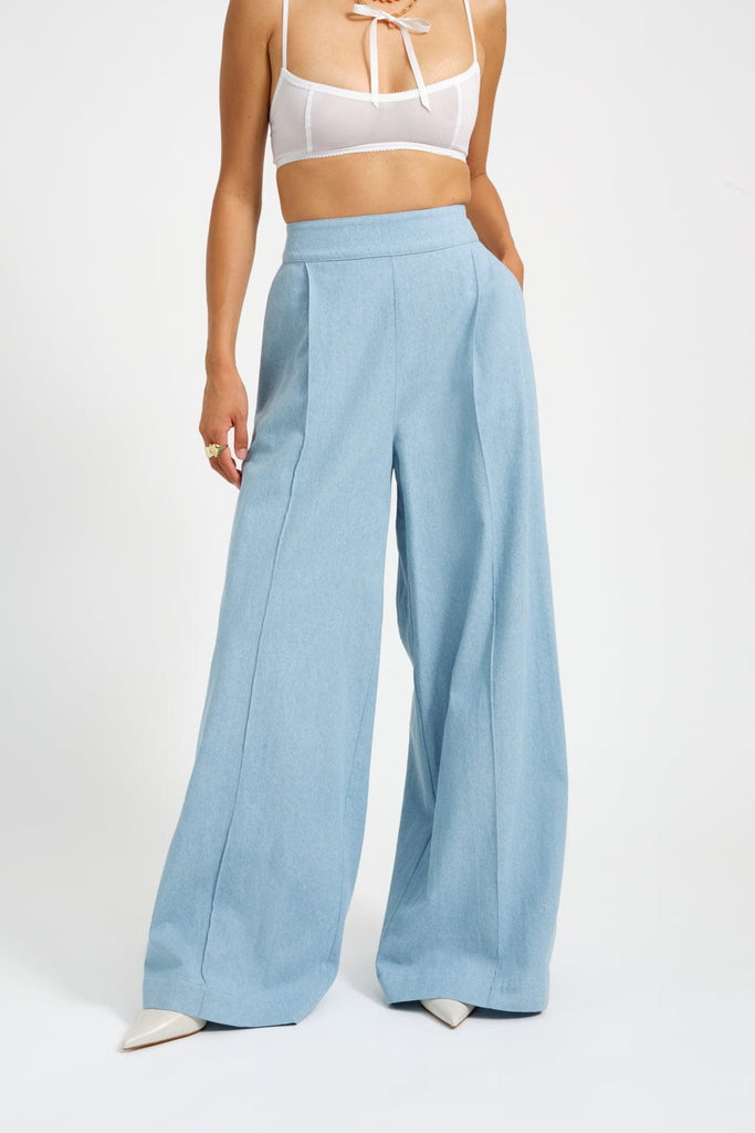 Eliza Faulkner Designs Inc. Pants Romy Pant Light Blue Denim