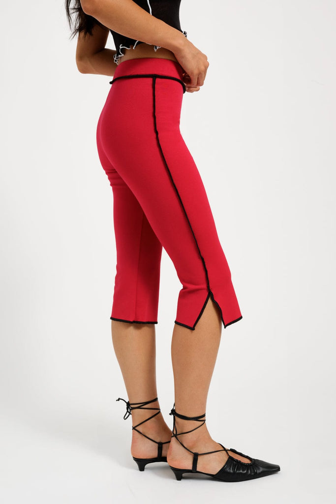 Eliza Faulkner Designs Inc. Pants Serena Legging Red