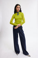 Eliza Faulkner Designs Inc. Piper Top Lime