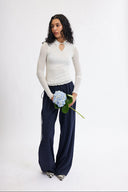 Eliza Faulkner Designs Inc. Piper Top White