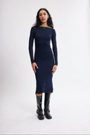Eliza Faulkner Designs Inc. Riley Dress Navy