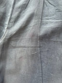 Eliza Faulkner Designs Inc. S - Discoloration. 100% Linen Pre-loved Sample Romy Pant Storm Blue Linen - Size XS - M