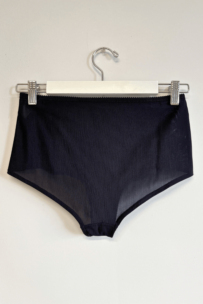 Eliza Faulkner Designs Inc. Sample Gemma Pantie Black Mesh