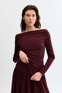 Eliza Faulkner Designs Inc. Shirts & Tops Heidi Top Shiraz