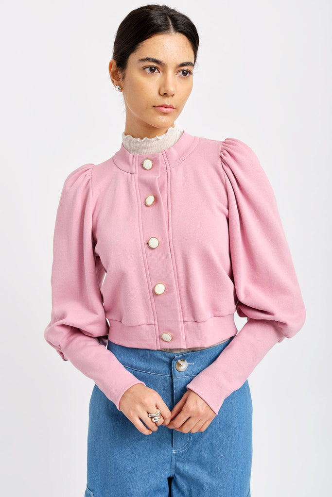 Eliza Faulkner Designs Inc. Shirts & Tops Polly Cardigan Pink