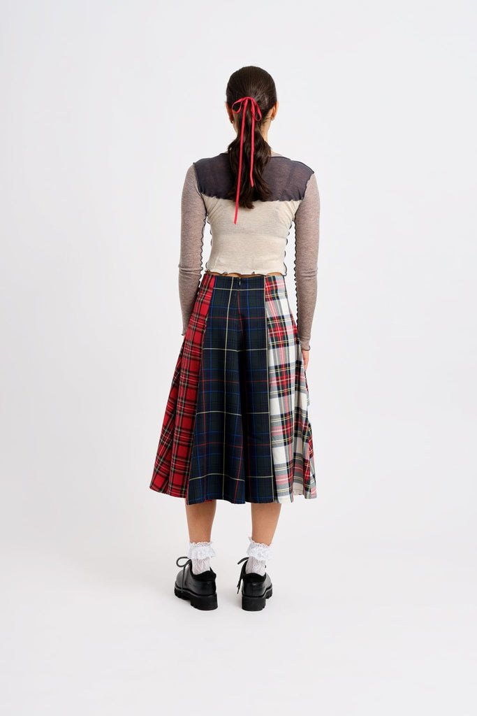Eliza Faulkner Designs Inc. Skirts Berkley Skirt Plaid Mix