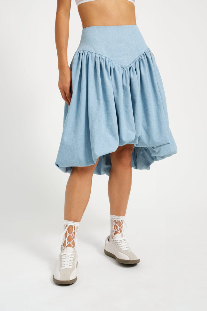 Eliza Faulkner Designs Inc. Skirts Emmie Skirt Denim