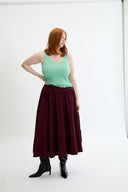Eliza Faulkner Designs Inc. Skirts Florence Skirt Shiraz