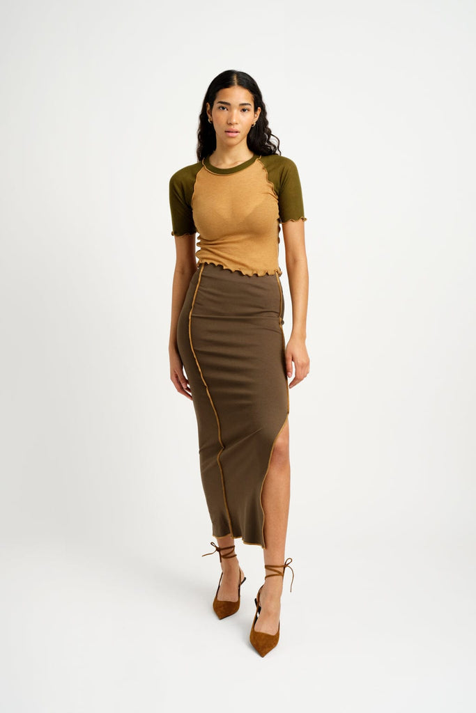 Eliza Faulkner Designs Inc. Skirts Renata Skirt Green