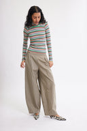 Eliza Faulkner Designs Inc. Toni Top Multi Stripe