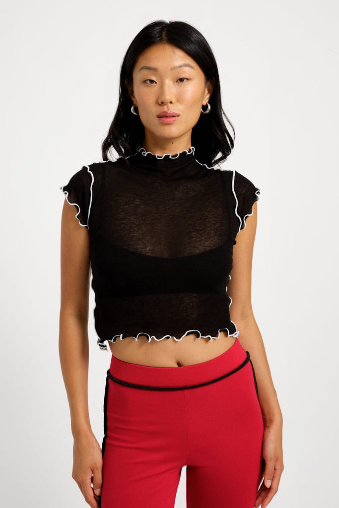 Eliza Faulkner Designs Inc. Tops Candice Top Black