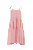 Eliza Faulkner Designs Inc. X-Large Pre-loved Cece Dress Pink Eyelet - Size XL